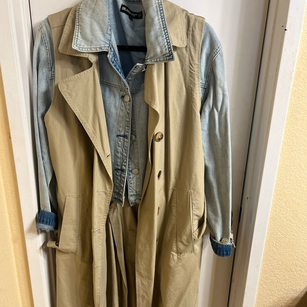 Blank NYC Light Blue Denim Jacket